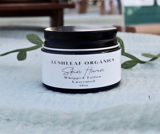 1oz Unscented Tallow Cream